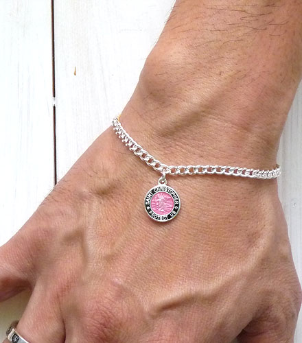 St.Christopher pink black item photo3