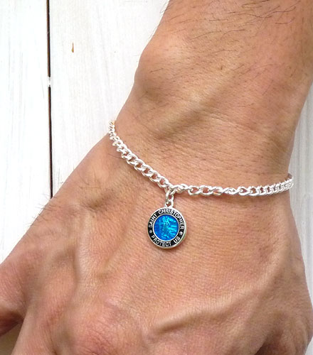St.Christopher royalblue black item photo3