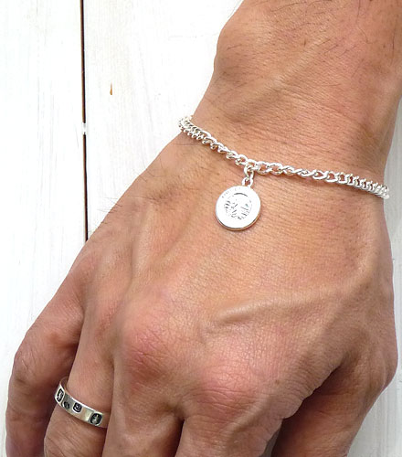 St.Christopher silver white item photo3