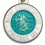 St.Christopher セント クリストファー ブレスレット turquoise white