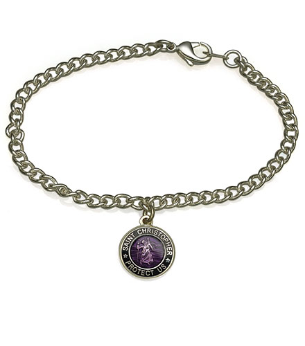 St.Christopher violet black item photo1