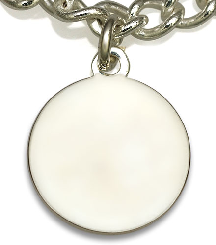 St.Christopher silver royalblue option photo1