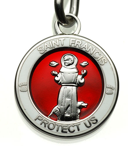 St.Christopher St.Francis red-white item photo2