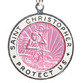St.Christopher セント クリストファー ラージ pink-white pair