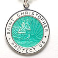 St.Christopher セント クリストファー ラージ seagreen-white pair