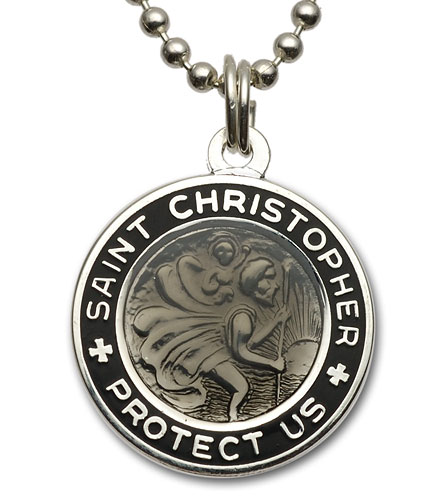 St.Christopher Small 60org smoke-black item photo1