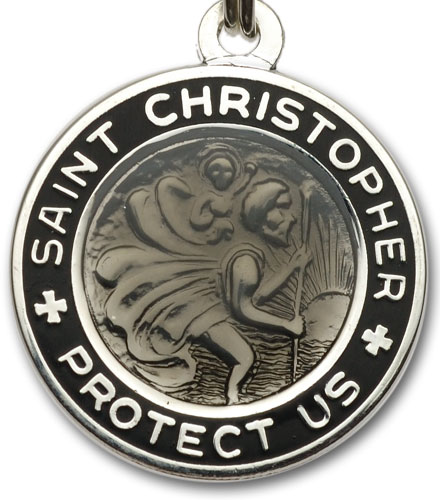 St.Christopher Small 60org smoke-black item photo2